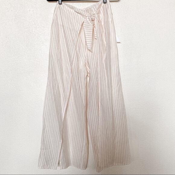Lost + Wander Chica Wide Leg Slit Pants Size Small - Picture 2 of 14